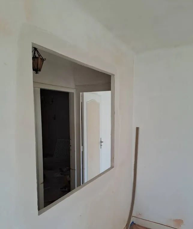 pose de cloisons seches questembert
